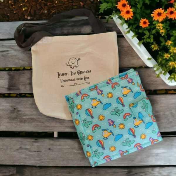 Interactive modes of transport quiet book.its handmade, washable and educational activity book.